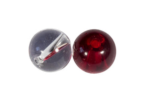 Perles De Verre Fox Rage Clear And Red