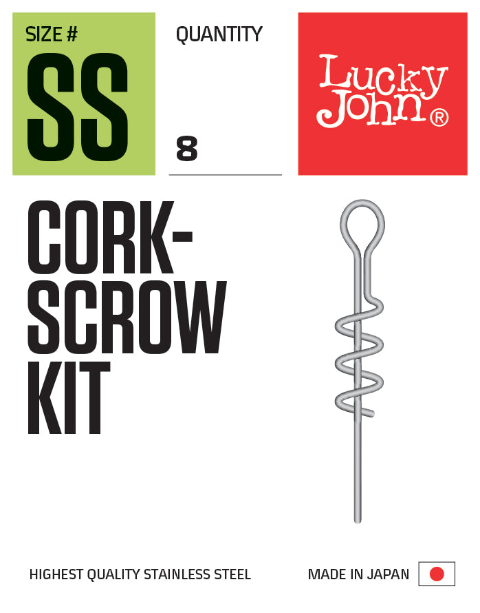 Agrafes Lucky John Corkscrow Kit