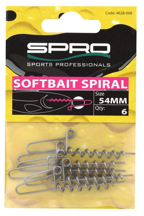 Agrafes Spro Softbait Spiral 54mm